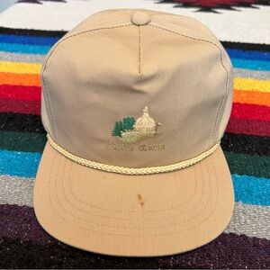 Vintage Town Talk Notre Dame Golf Adjustable Hat hand washed